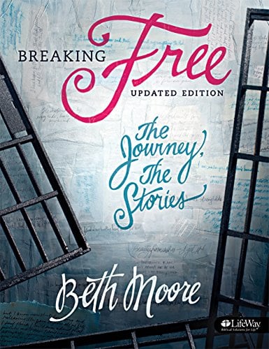 Book Cover Breaking Free - Bible Study Book: The Journey, The Stories