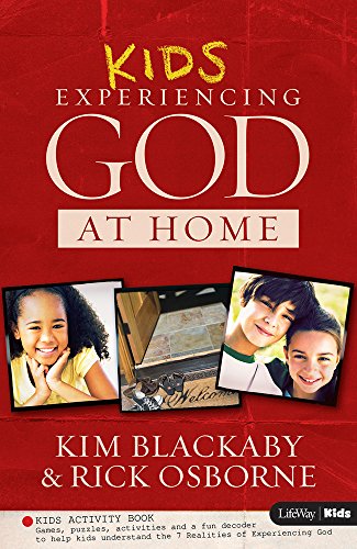 Book Cover Kids Experiencing God at Home - Kids Activity Book