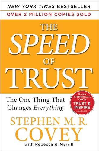 Book Cover Speed of Trust: The One Thing That Changes Everything