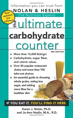Book Cover The Ultimate Carbohydrate Counter, Third Edition