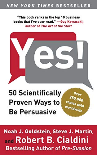Book Cover Yes!: 50 Scientifically Proven Ways to Be Persuasive