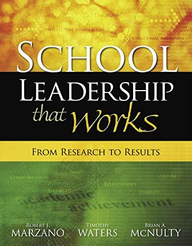 Book Cover School Leadership That Works: From Research to Results