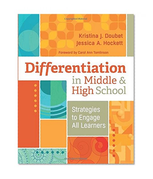 Book Cover Differentiation in Middle and High School: Strategies to Engage All Learners