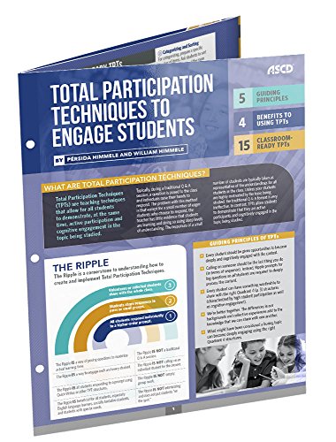 Book Cover Total Participation Techniques to Engage Students (Quick Reference Guide)