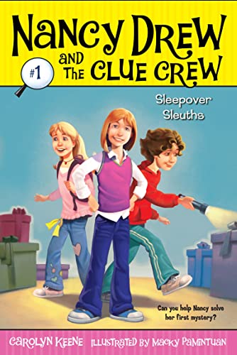 Book Cover Sleepover Sleuths (Nancy Drew and the Clue Crew #1)