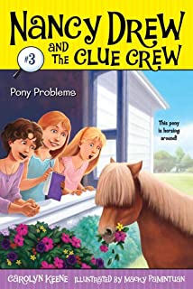 Book Cover Pony Problems (Nancy Drew and the Clue Crew #3)