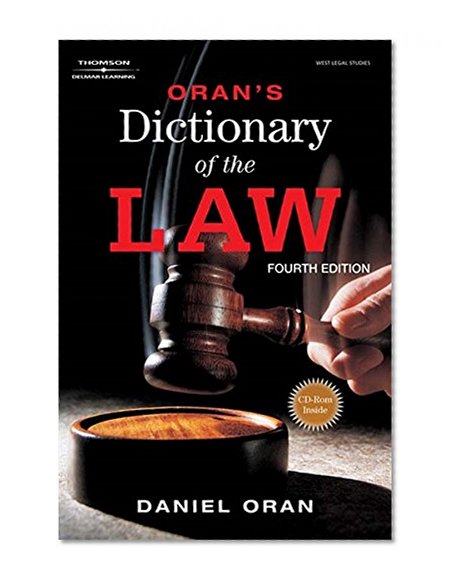 Book Cover Oran's Dictionary of the Law