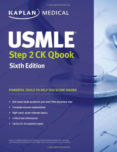 Book Cover USMLE Step 2 CK QBook (USMLE Prep)