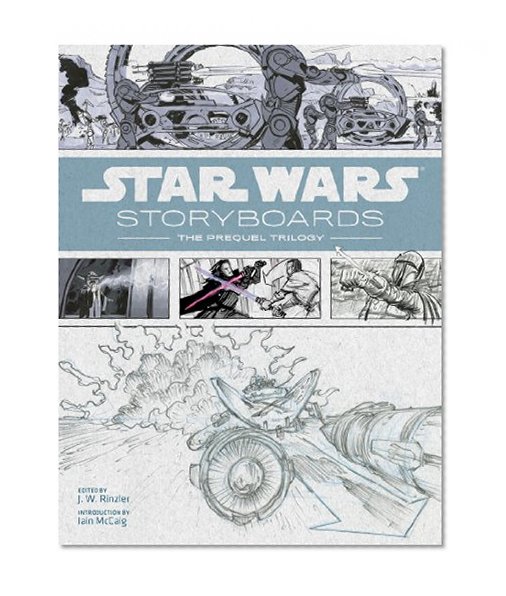 Book Cover Star Wars Storyboards: The Prequel Trilogy