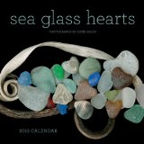 Sea Glass Hearts 2013 Wall Calendar