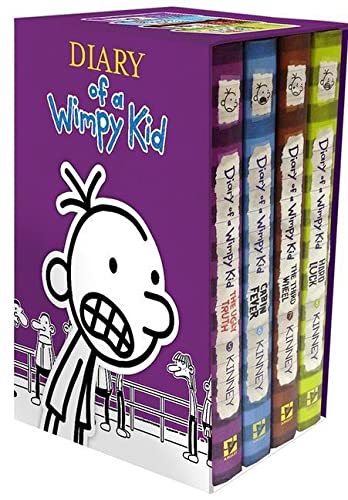 Book Cover Diary of a Wimpy Kid: The Ugly Truth / Cabin Fever / The Third Wheel / Hard Luck, No. 5-8
