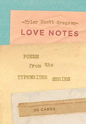Book Cover Love Notes: 30 Cards (Postcard Book): Poems from the Typewriter Series