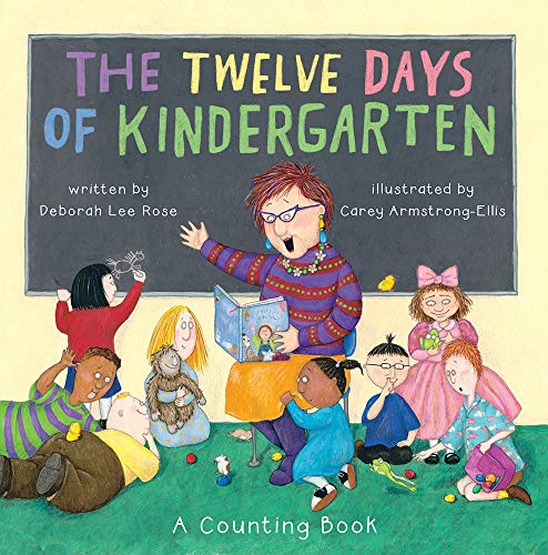 Book Cover Twelve Days of Kindergarten: A Counting Book