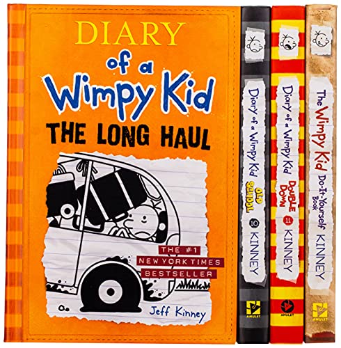 Book Cover Diary of a Wimpy Kid Box of Books (9 11 plus DIY)