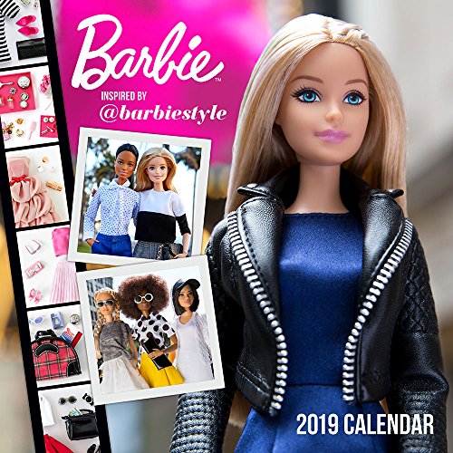 Book Cover Barbie @barbiestyle 2019 Wall Calendar