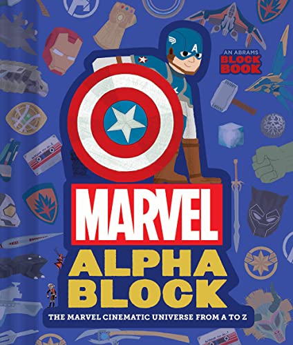 Book Cover Marvel Alphablock: The Marvel Cinematic Universe from A to Z (An Abrams Block Book)