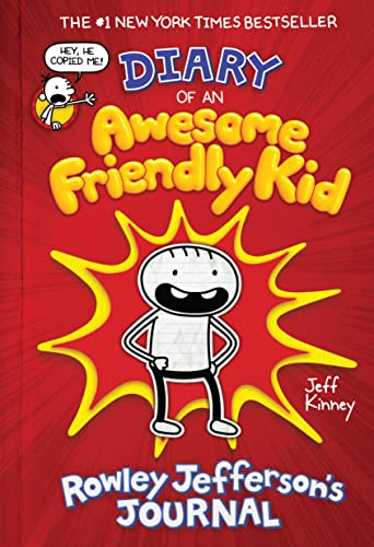 Book Cover Diary of an Awesome Friendly Kid: Rowley Jefferson's Journal