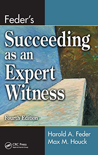 Book Cover Feder's Succeeding as an Expert Witness