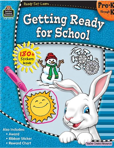 Book Cover Ready-Set-Learn: Getting Ready for School PreK-K