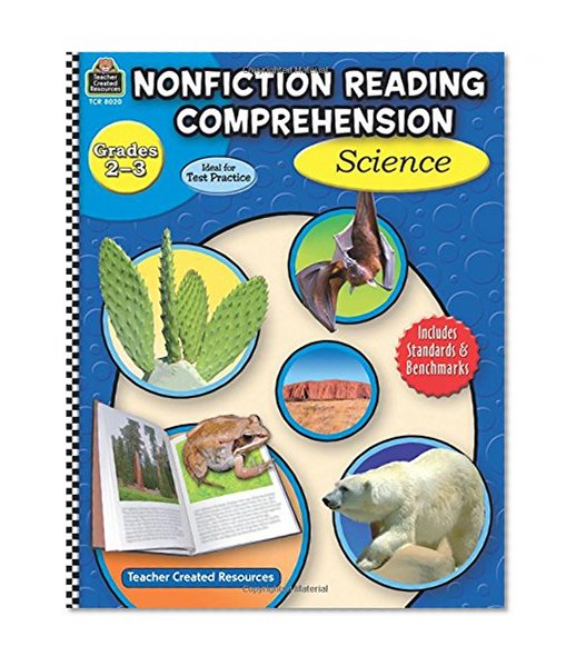 Book Cover Nonfiction Reading Comprehension: Science, Grades 2-3