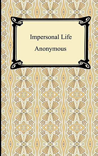 Book Cover Impersonal Life