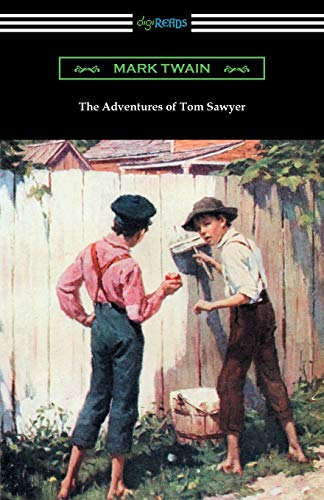 Book Cover The Adventures of Tom Sawyer (Illustrated by Worth Brehm with Introductions by Percy Holmes Boynton and Bertha Evans Ward)