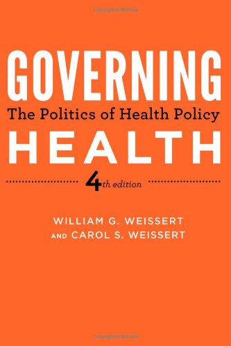 Book Cover Governing Health: The Politics of Health Policy