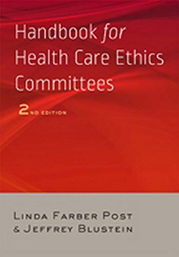 Book Cover Handbook for Health Care Ethics Committees