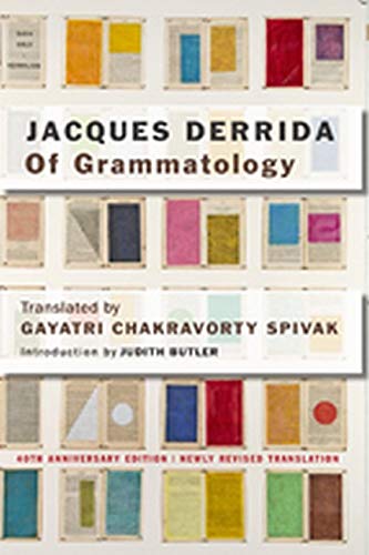 Book Cover Of Grammatology
