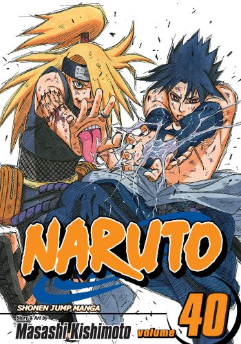 Book Cover Naruto, Vol. 40: The Ultimate Art