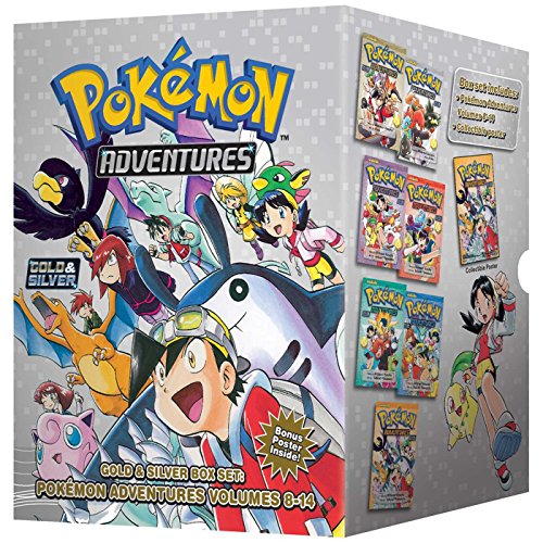 PokÃ©mon Adventures Gold & Silver Box Set (set includes Vol. 8-14) (Pokemon)