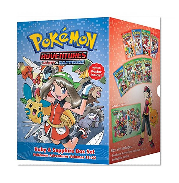 Book Cover Pokémon Adventures Ruby & Sapphire Box Set: Includes Volumes 15-22 (Pokemon)