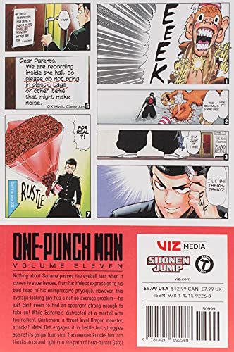 Book Cover One-Punch Man, Vol. 11 (11)