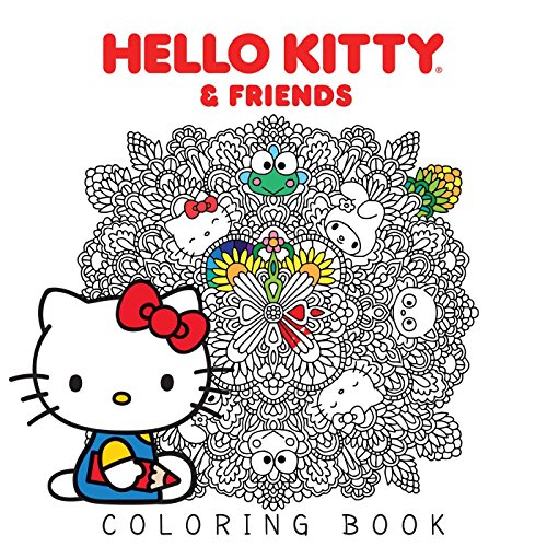 Book Cover Hello Kitty & Friends Coloring Book: Volume 1