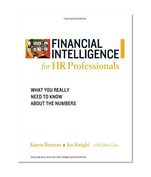 Book Cover Financial Intelligence for HR Professionals: What You Really Need to Know About the Numbers