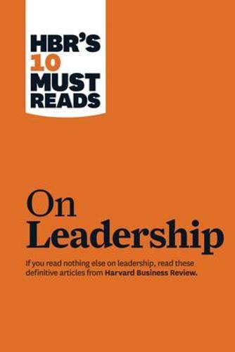 Book Cover HBR's 10 Must Reads on Leadership (with featured article 