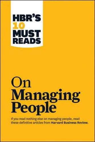 Book Cover HBR's 10 Must Reads on Managing People (with featured article 