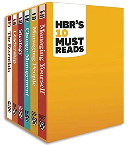 Book Cover HBR's 10 Must Reads Boxed Set (6 Books) (HBR's 10 Must Reads)