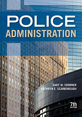Book Cover Police Administration, Seventh Edition