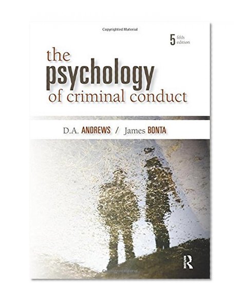 Book Cover The Psychology of Criminal Conduct