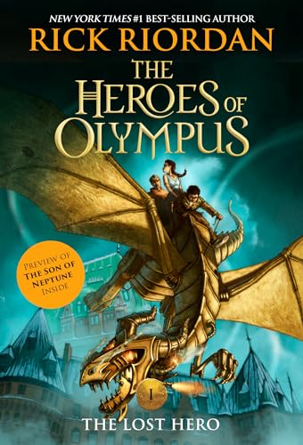 Book Cover The Lost Hero (Heroes of Olympus, Book 1)