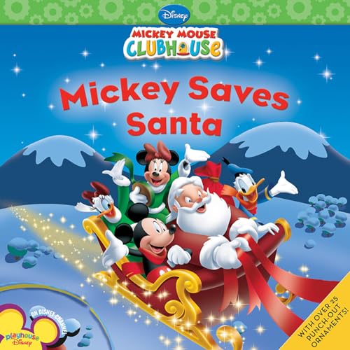 Book Cover Mickey Saves Santa (Mickey Mouse Clubhouse)