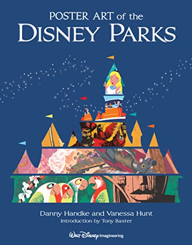 Book Cover Poster Art of the Disney Parks (A Disney Parks Souvenir Book)