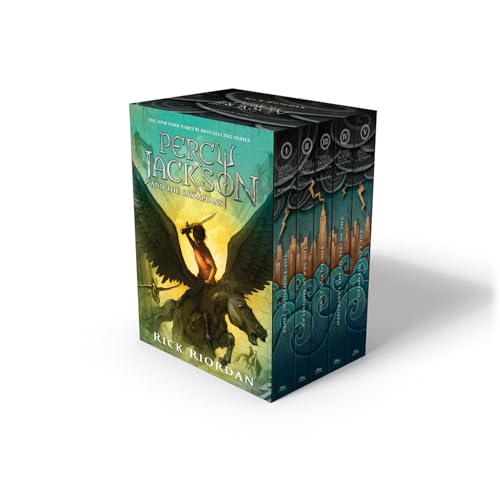 Book Cover Percy Jackson and the Olympians Hardcover Boxed Set