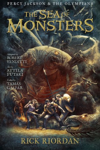 Book Cover The Sea of Monsters: The Graphic Novel (Percy Jackson and the Olympians, Book 2)