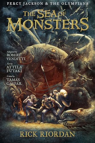 Book Cover The Sea of Monsters: The Graphic Novel (Percy Jackson and the Olympians, Book 2) (Percy Jackson & the Olympians)