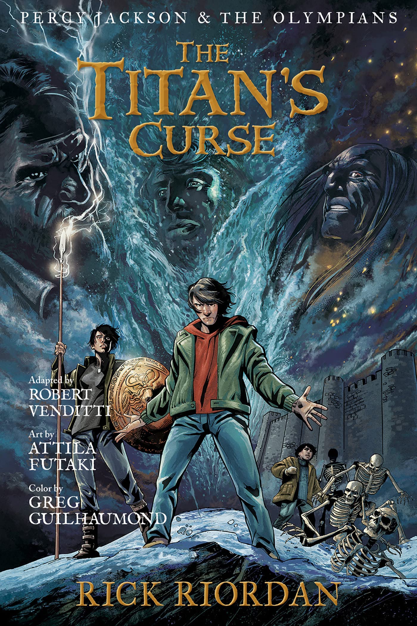 Book Cover The Titan's Curse: The Graphic Novel (Percy Jackson and the Olympians Series, Book 3)