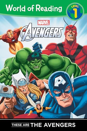 Book Cover These are The Avengers Level 1 Reader (World of Reading)