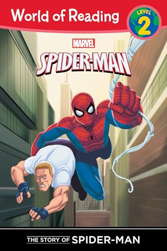 Book Cover The Story of Spider-Man (Level 2) (World of Reading)
