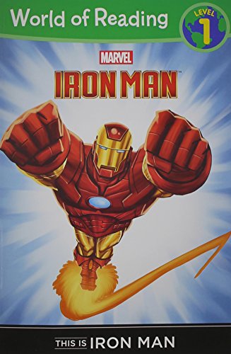 Book Cover This is Iron Man Level 1 Reader (World of Reading)